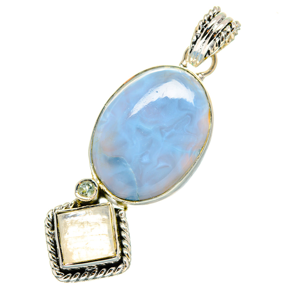 Owyhee Opal Pendants handcrafted by Anasilvercos - PD11555