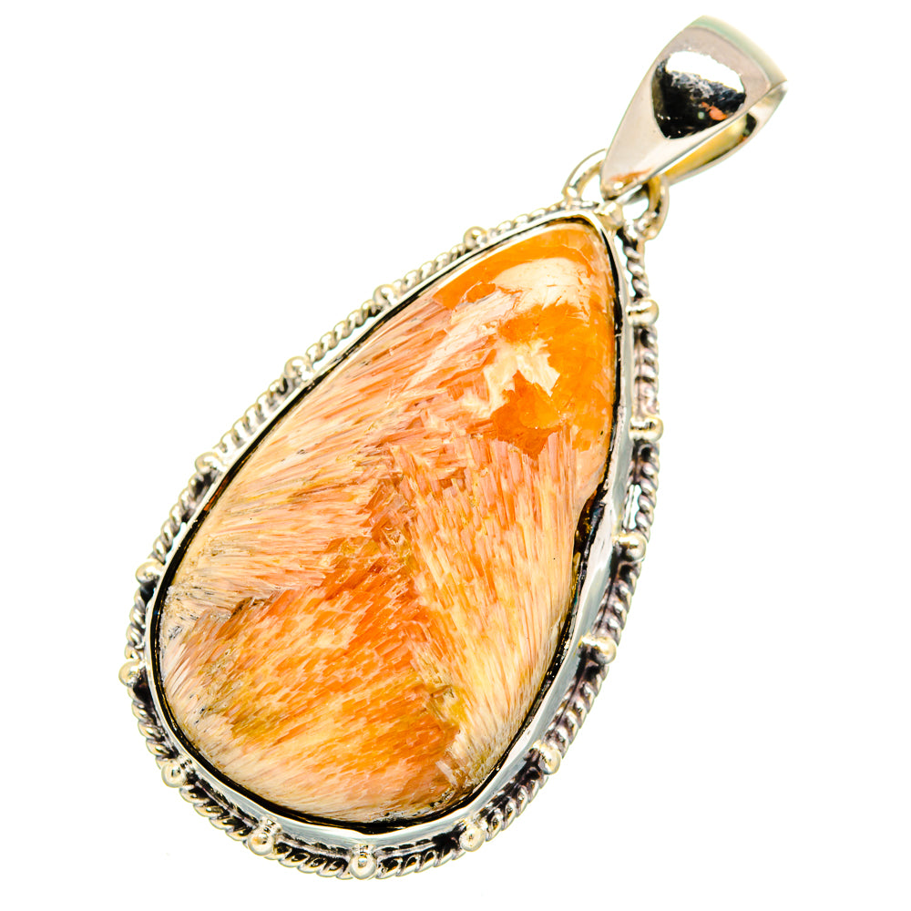 Scolecite Pendants handcrafted by Anasilvercos - PD11587