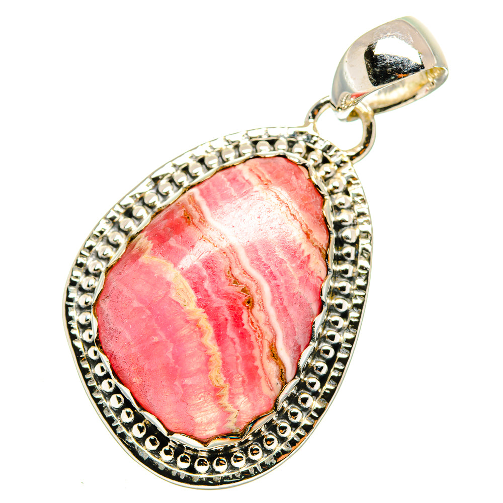 Rhodochrosite Pendants handcrafted by Anasilvercos - PD11609