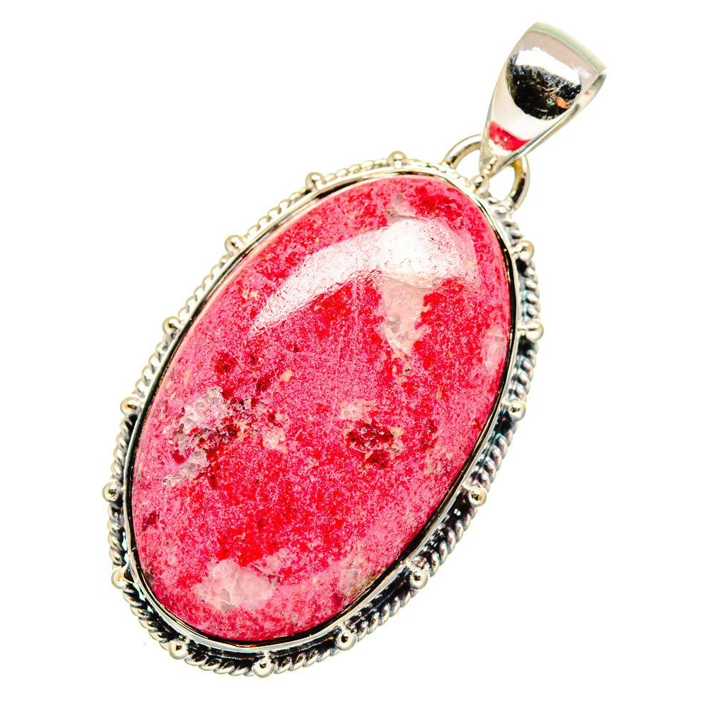 Thulite Pendants handcrafted by Anasilvercos - PD11619