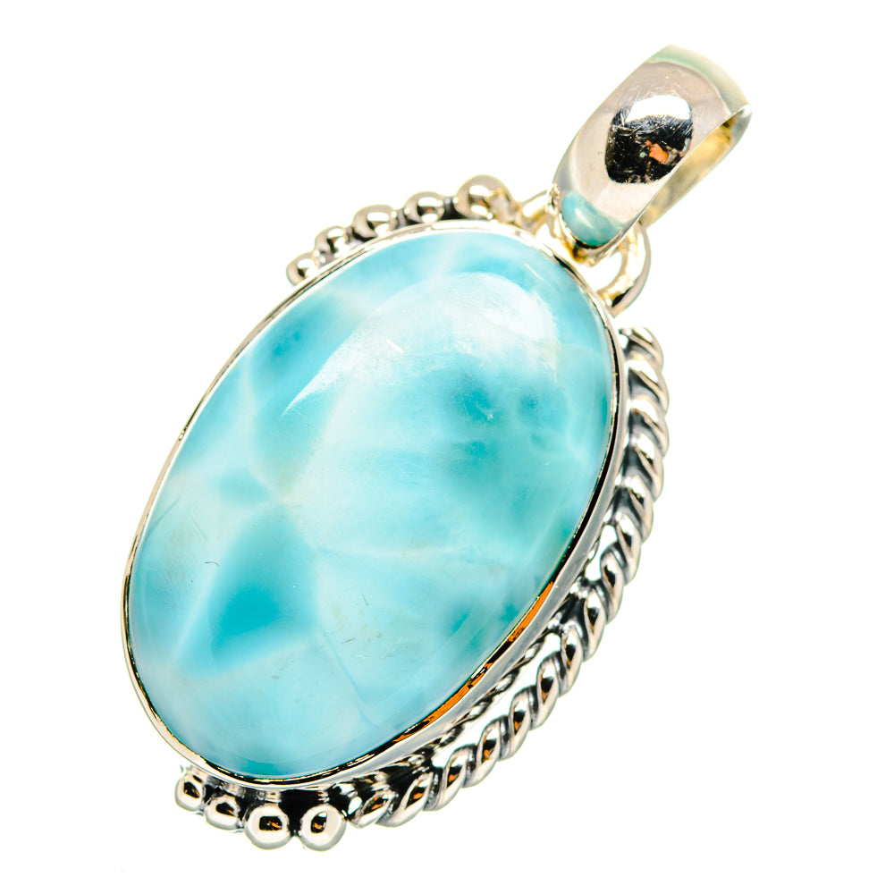 Larimar Pendants handcrafted by Anasilvercos - PD11623