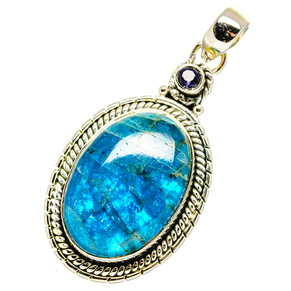 Apatite Pendants handcrafted by Anasilvercos - PD11624