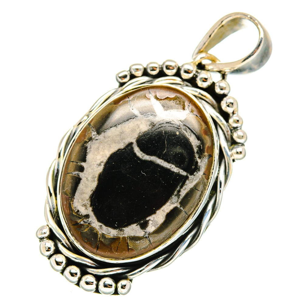 Septarian Geode Pendants handcrafted by Anasilvercos - PD11635