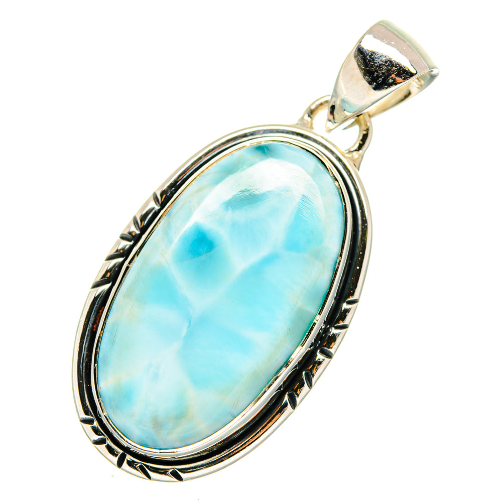 Larimar Pendants handcrafted by Anasilvercos - PD11636