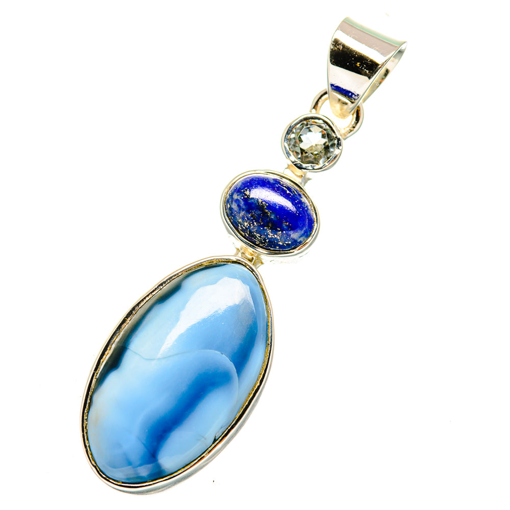 Owyhee Opal Pendants handcrafted by Anasilvercos - PD11641