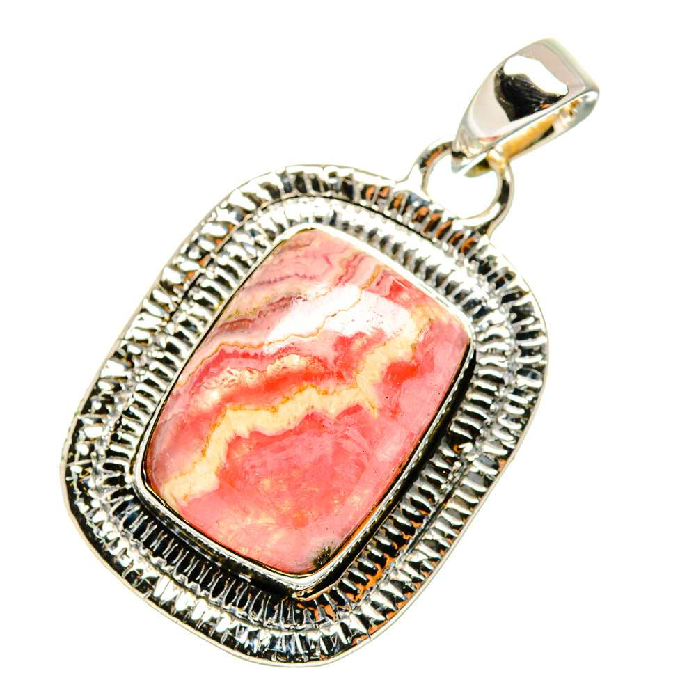 Rhodochrosite Pendants handcrafted by Anasilvercos - PD11651
