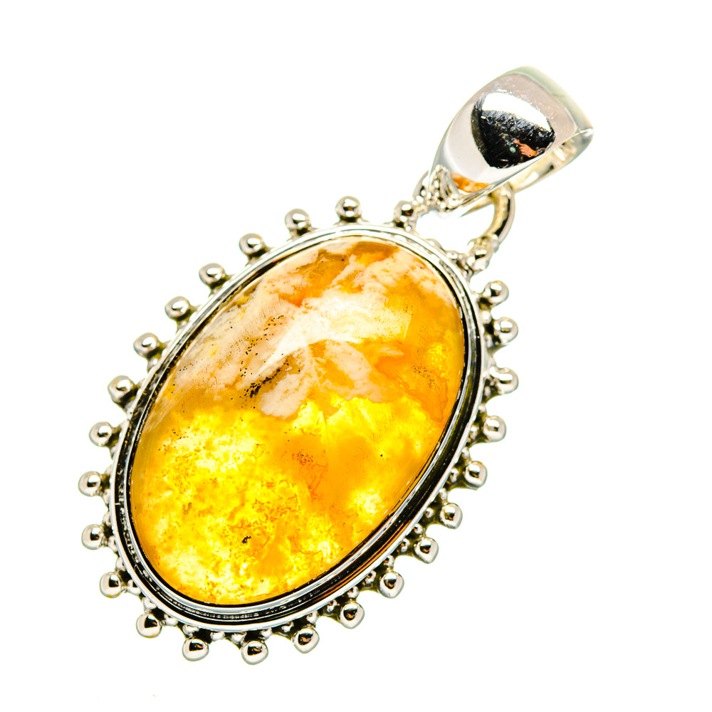 Plume Agate Pendants handcrafted by Anasilvercos - PD11652 - Photo 2