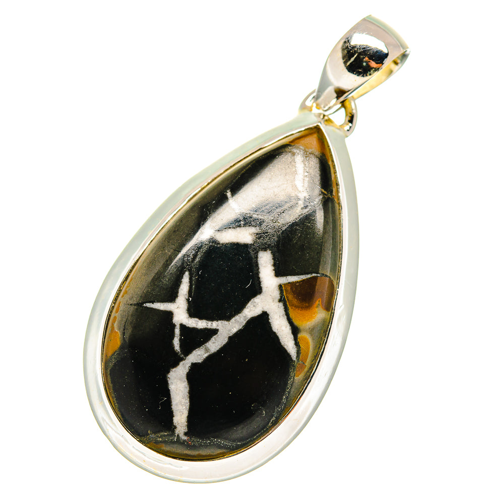 Septarian Geode Pendants handcrafted by Anasilvercos - PD11679