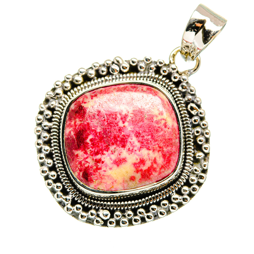 Thulite Pendants handcrafted by Anasilvercos - PD11691