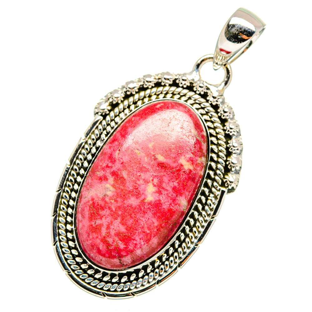 Rhodochrosite Pendants handcrafted by Anasilvercos - PD11697