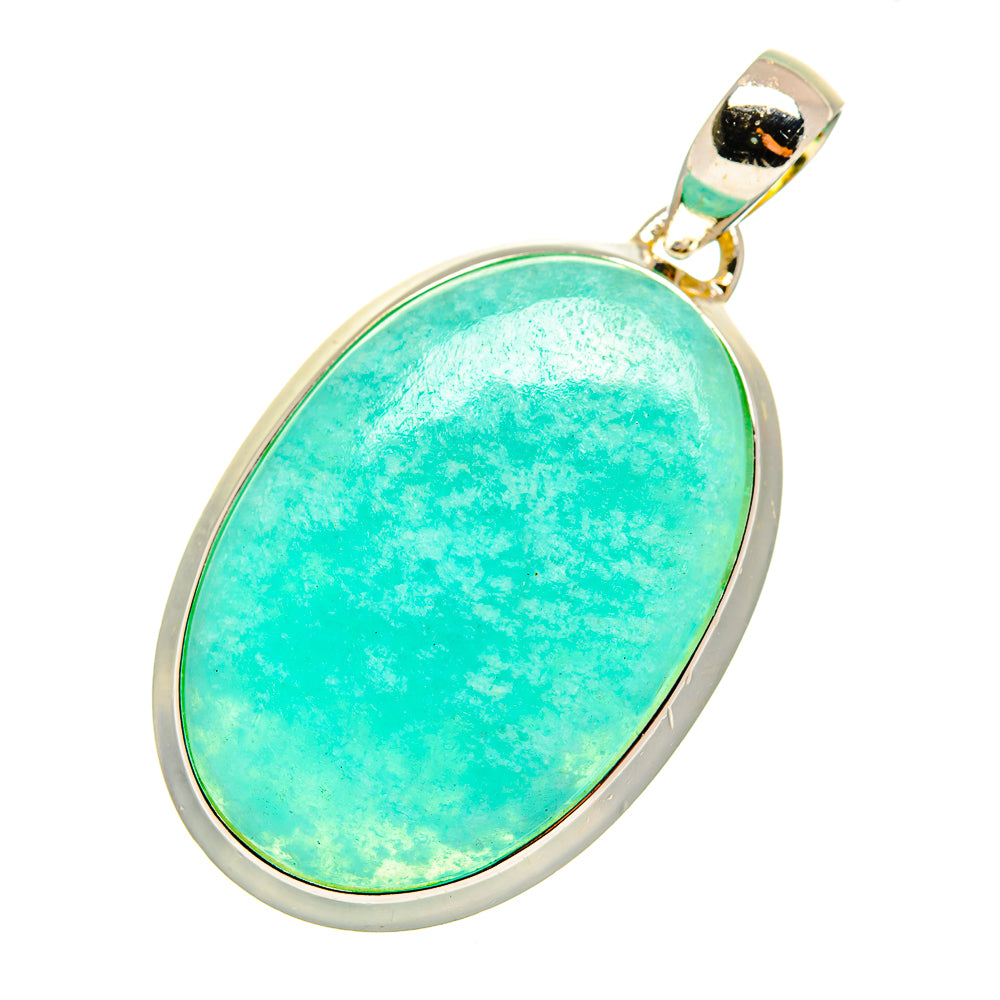 Amazonite Pendants handcrafted by Anasilvercos - PD11717