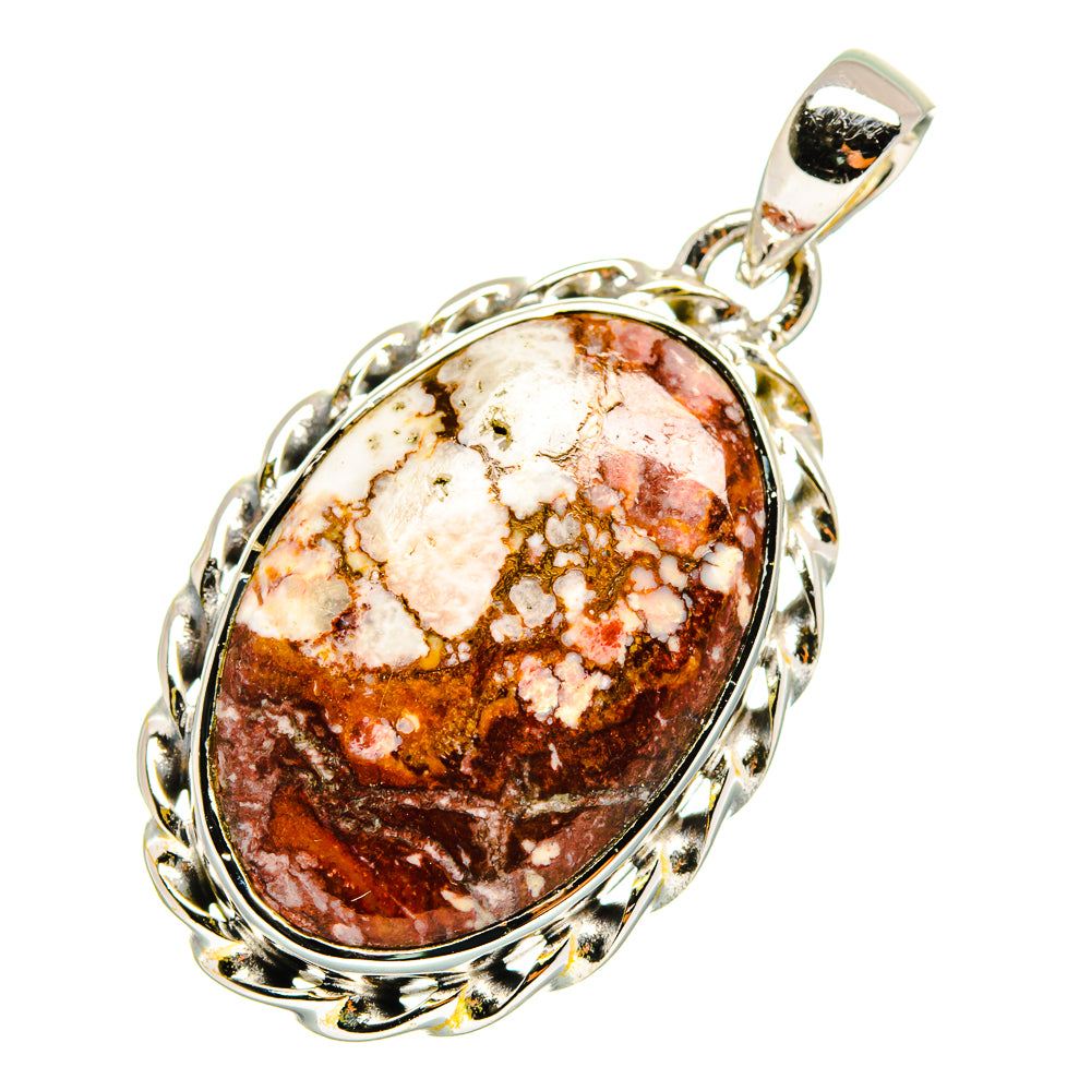 Mahogany Obsidian Pendants handcrafted by Anasilvercos - PD11738