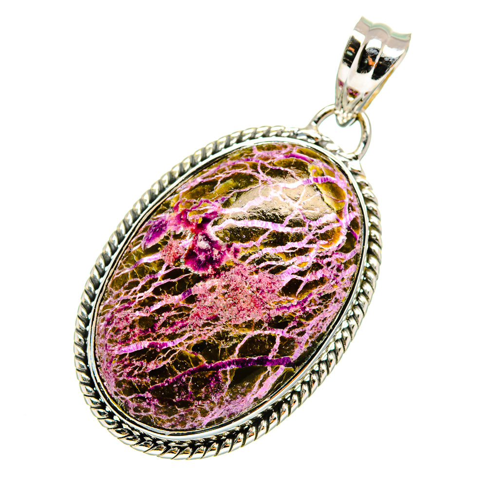 Stichtite Pendants handcrafted by Anasilvercos - PD11745