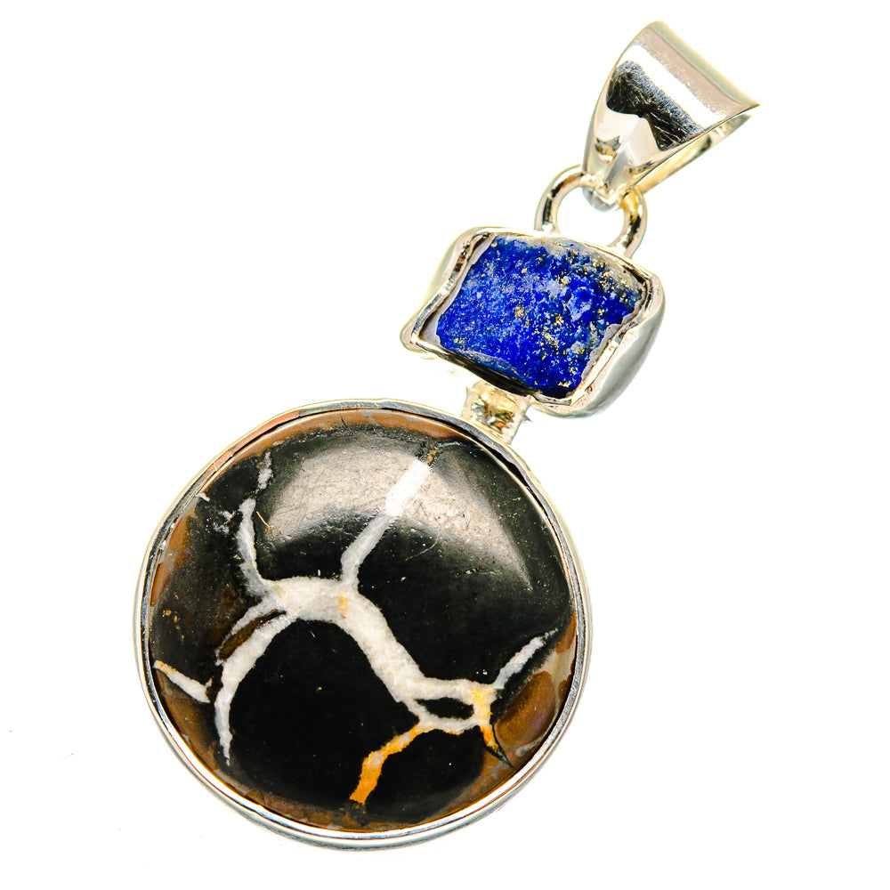 Septarian Geode Pendants handcrafted by Anasilvercos - PD11747
