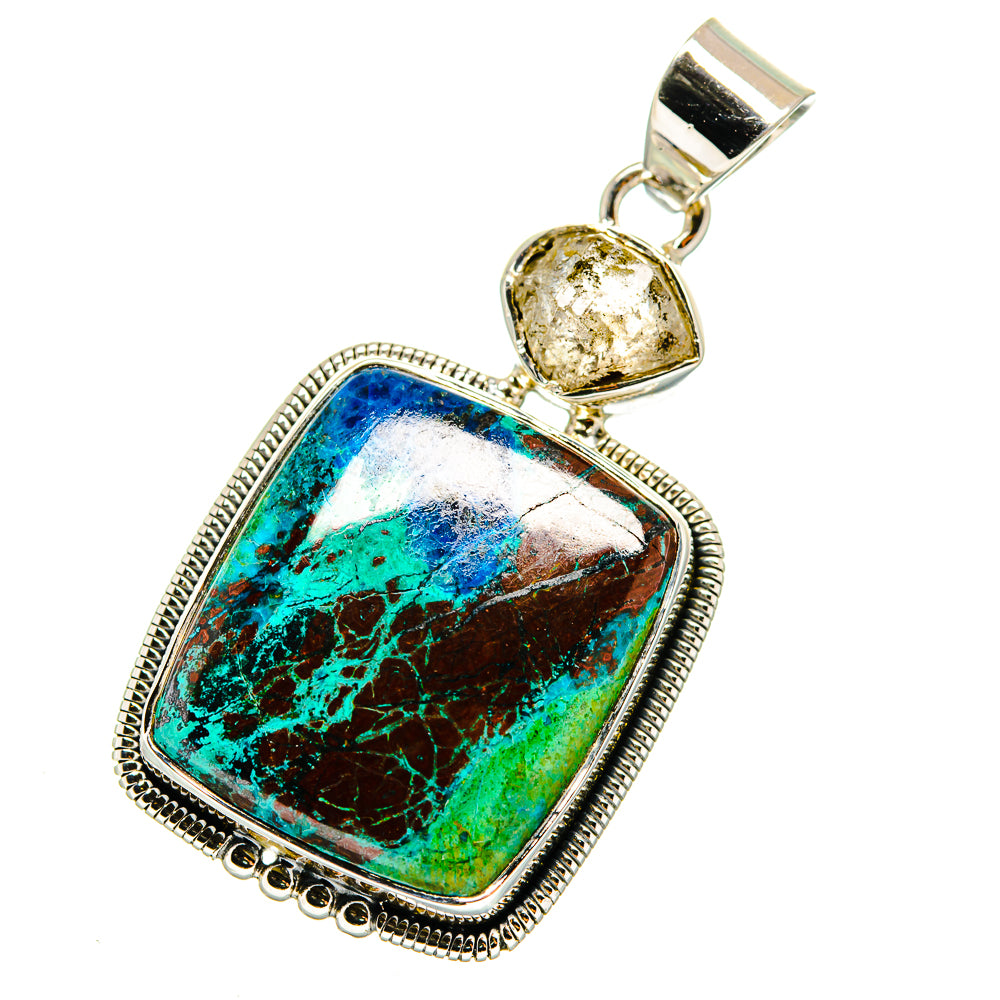 Shattuckite Pendants handcrafted by Anasilvercos - PD11752