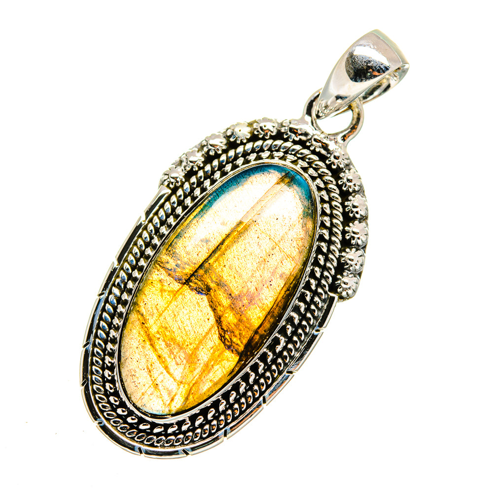 Labradorite Pendants handcrafted by Anasilvercos - PD11767