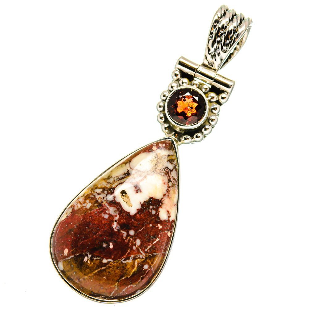 Wild Horse Jasper Pendants handcrafted by Anasilvercos - PD11773