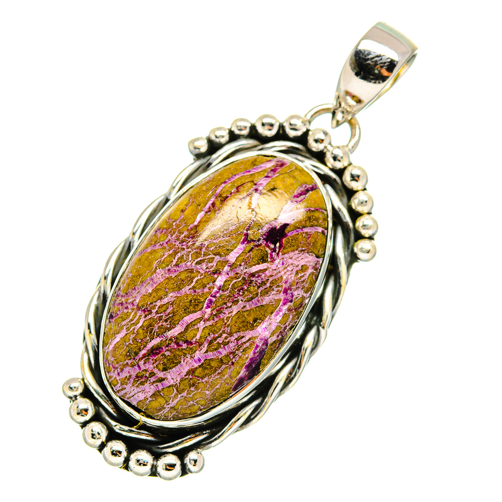 Stichtite Pendants handcrafted by Anasilvercos - PD11775