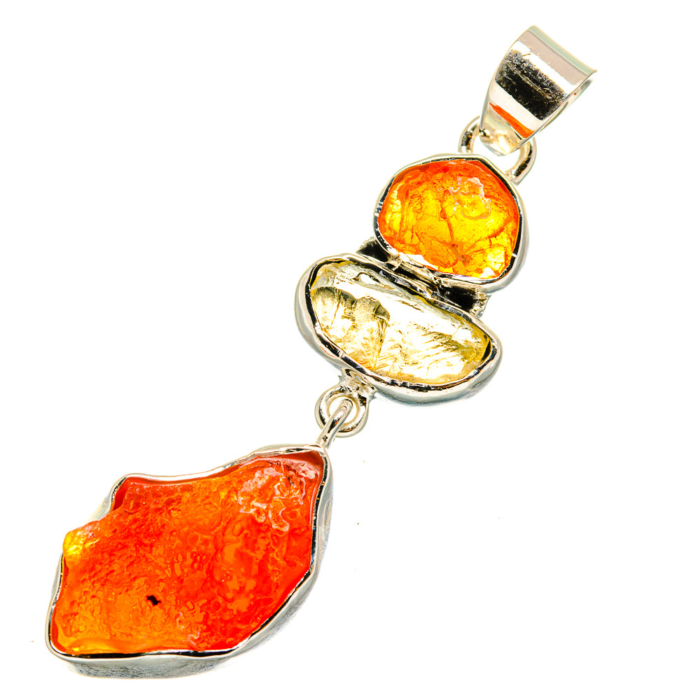 Carnelian Pendants handcrafted by Anasilvercos - PD11796