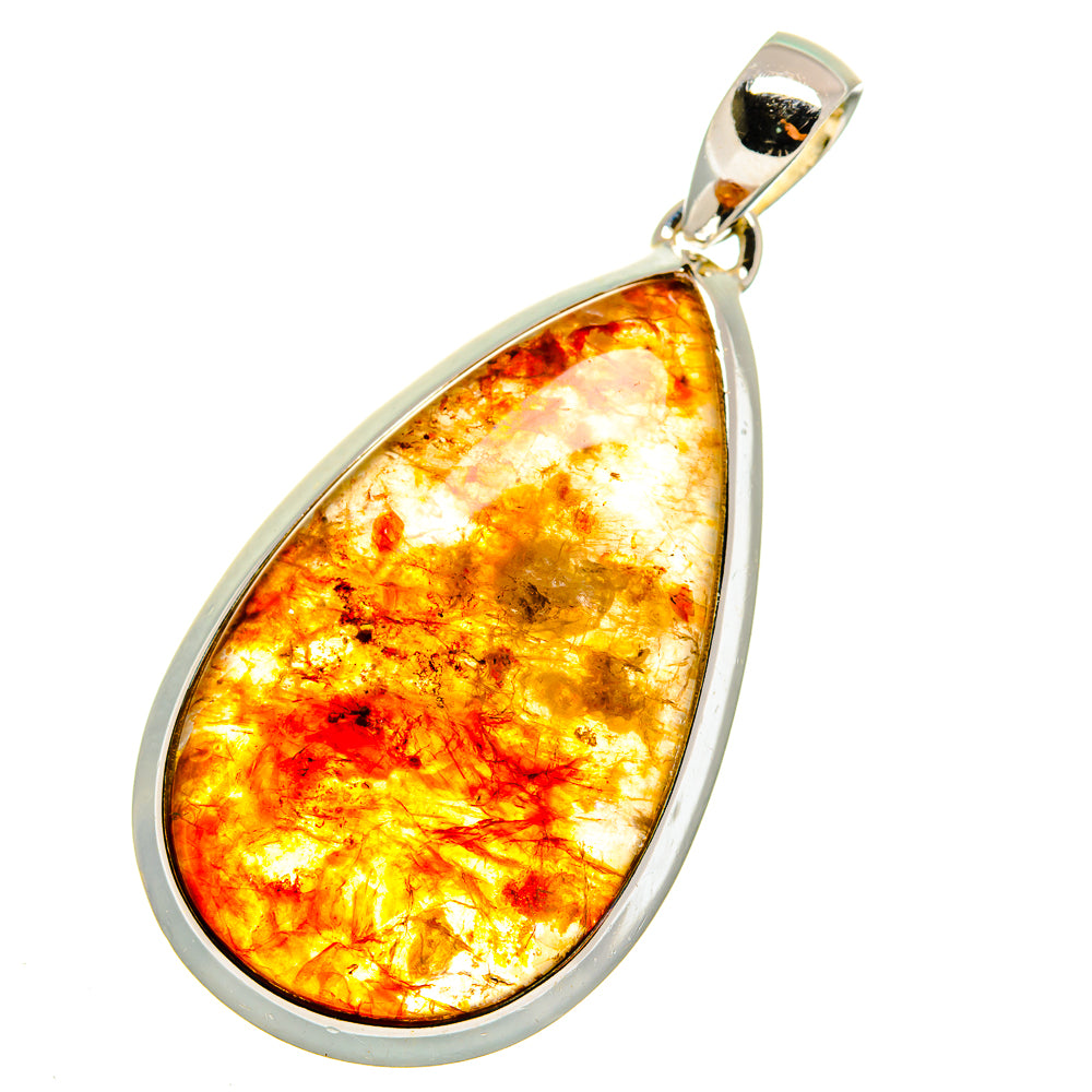 Sunstone Pendants handcrafted by Anasilvercos - PD11799