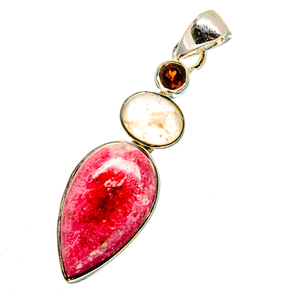 Thulite Pendants handcrafted by Anasilvercos - PD11806