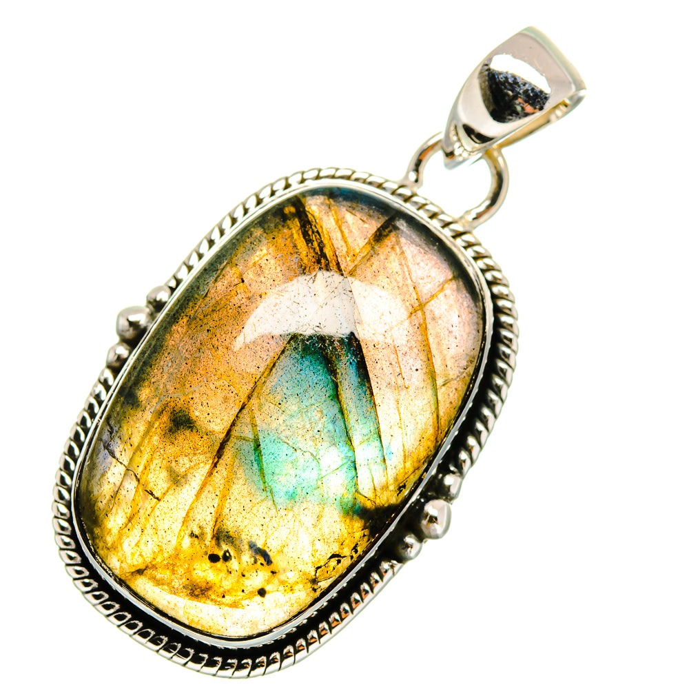 Labradorite Pendants handcrafted by Anasilvercos - PD11815
