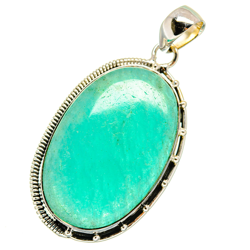 Amazonite Pendants handcrafted by Anasilvercos - PD11819
