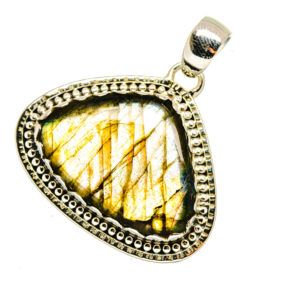 Labradorite Pendants handcrafted by Anasilvercos - PD11846
