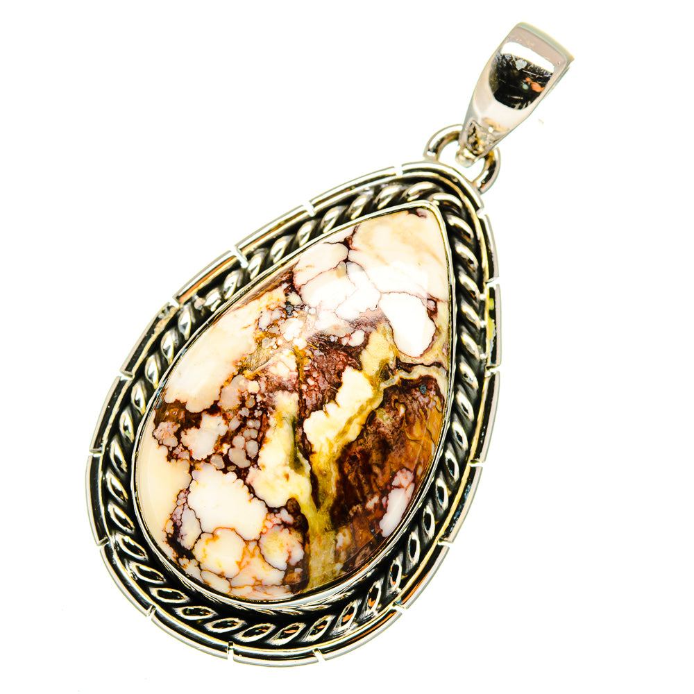 Wild Horse Jasper Pendants handcrafted by Anasilvercos - PD11847