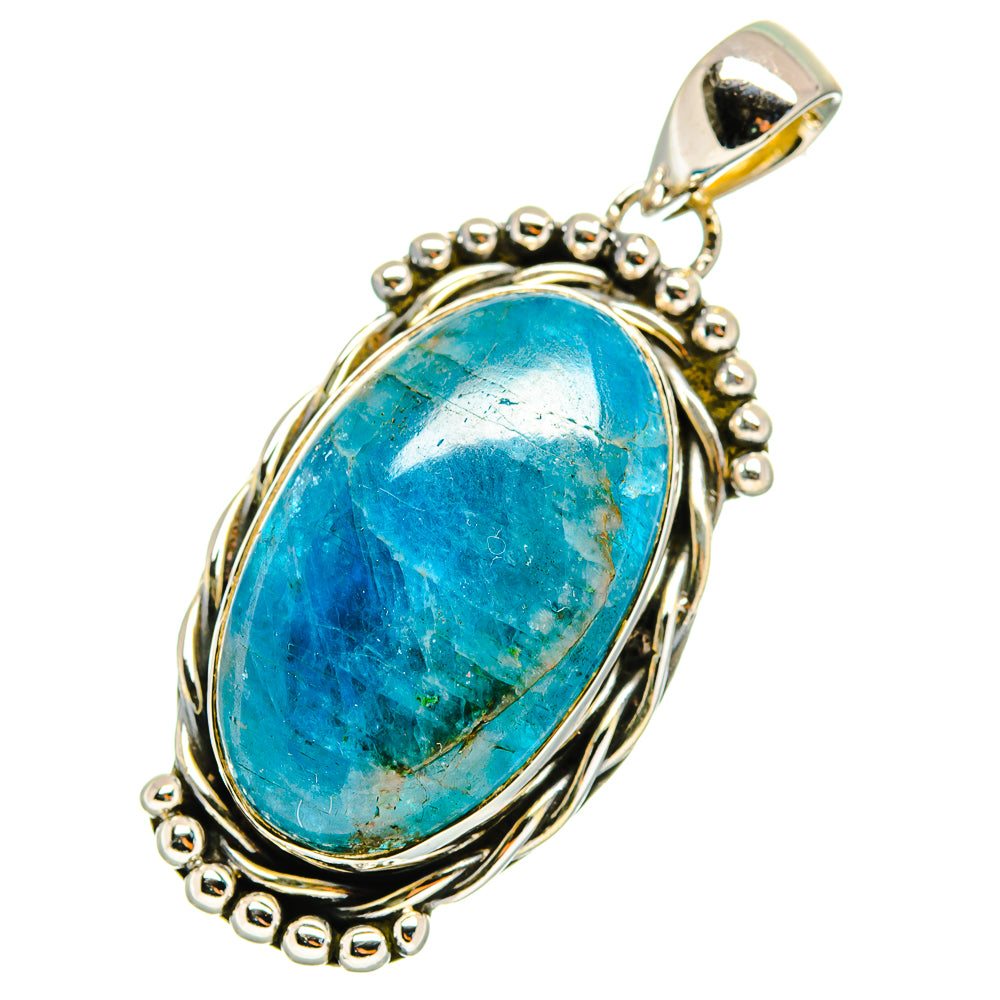 Apatite Pendants handcrafted by Anasilvercos - PD11848