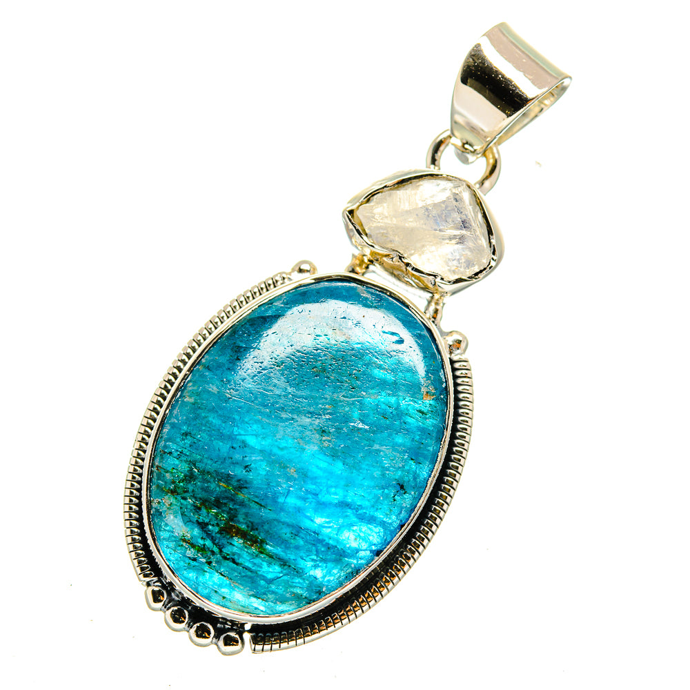 Apatite Pendants handcrafted by Anasilvercos - PD11852