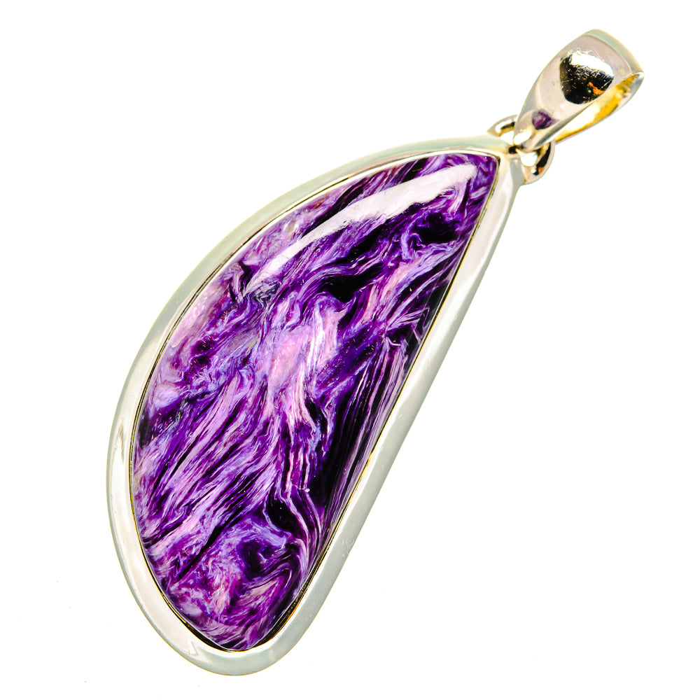 Charoite Pendants handcrafted by Anasilvercos - PD11859
