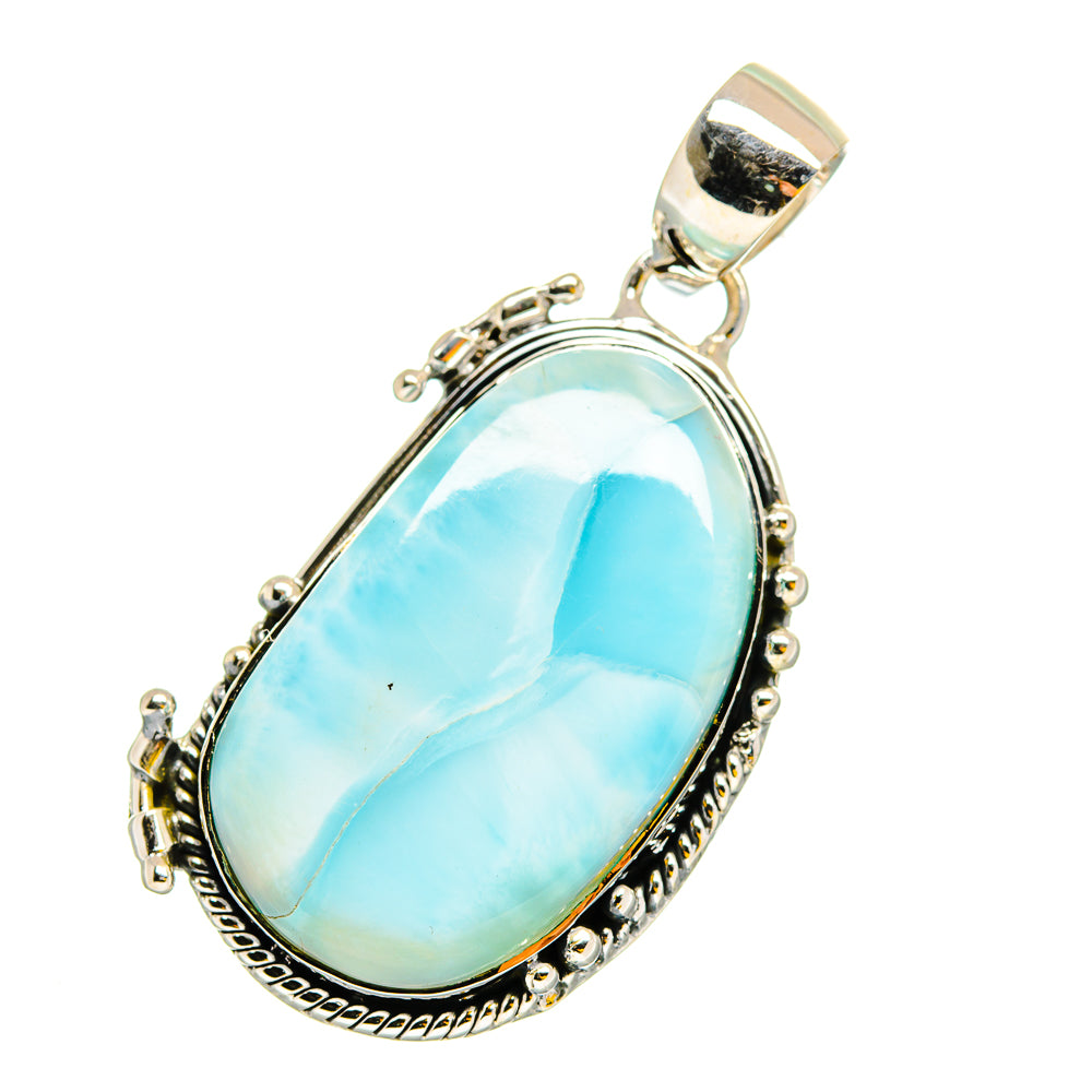 Larimar Pendants handcrafted by Anasilvercos - PD11867