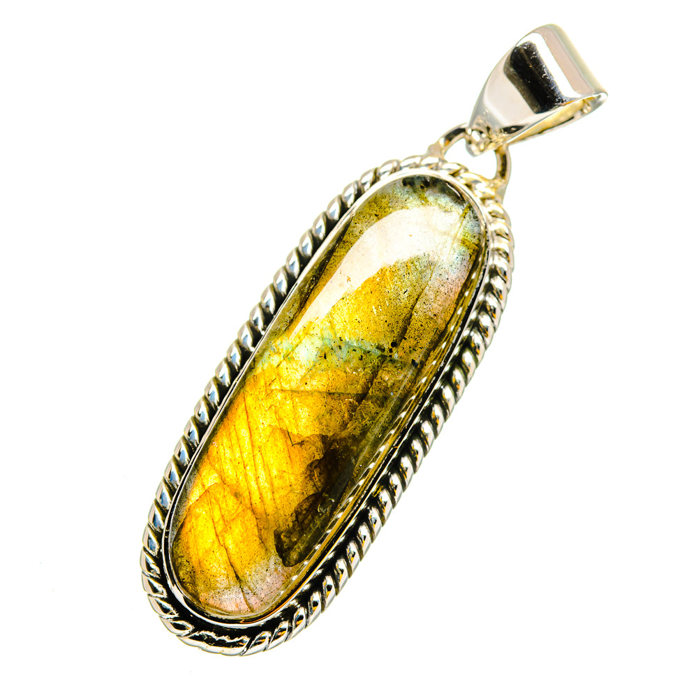Labradorite Pendants handcrafted by Anasilvercos - PD11869