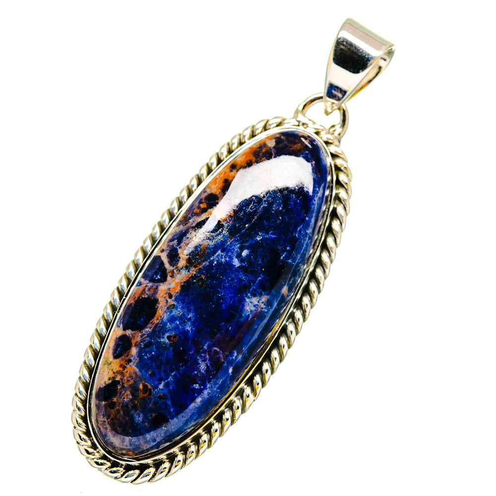 Sodalite Pendants handcrafted by Anasilvercos - PD11874