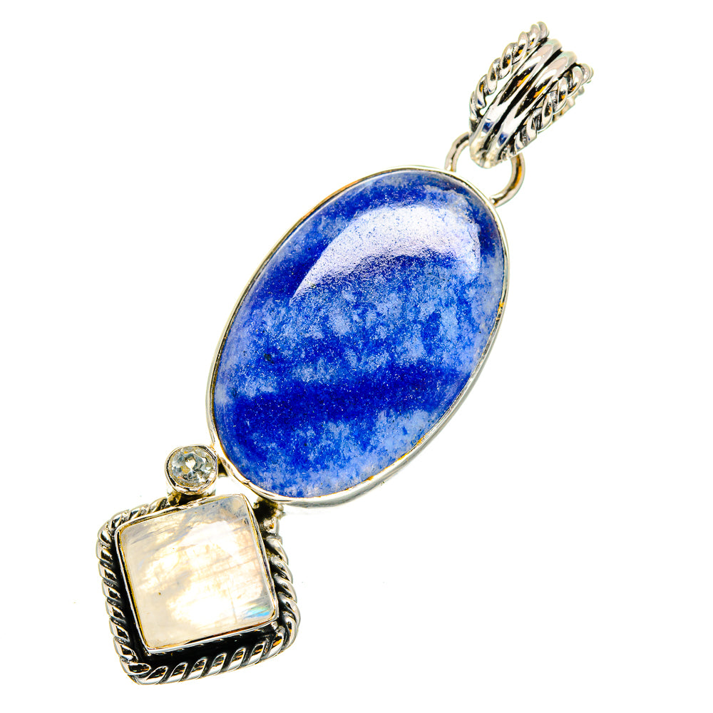 Sodalite Pendants handcrafted by Anasilvercos - PD11879