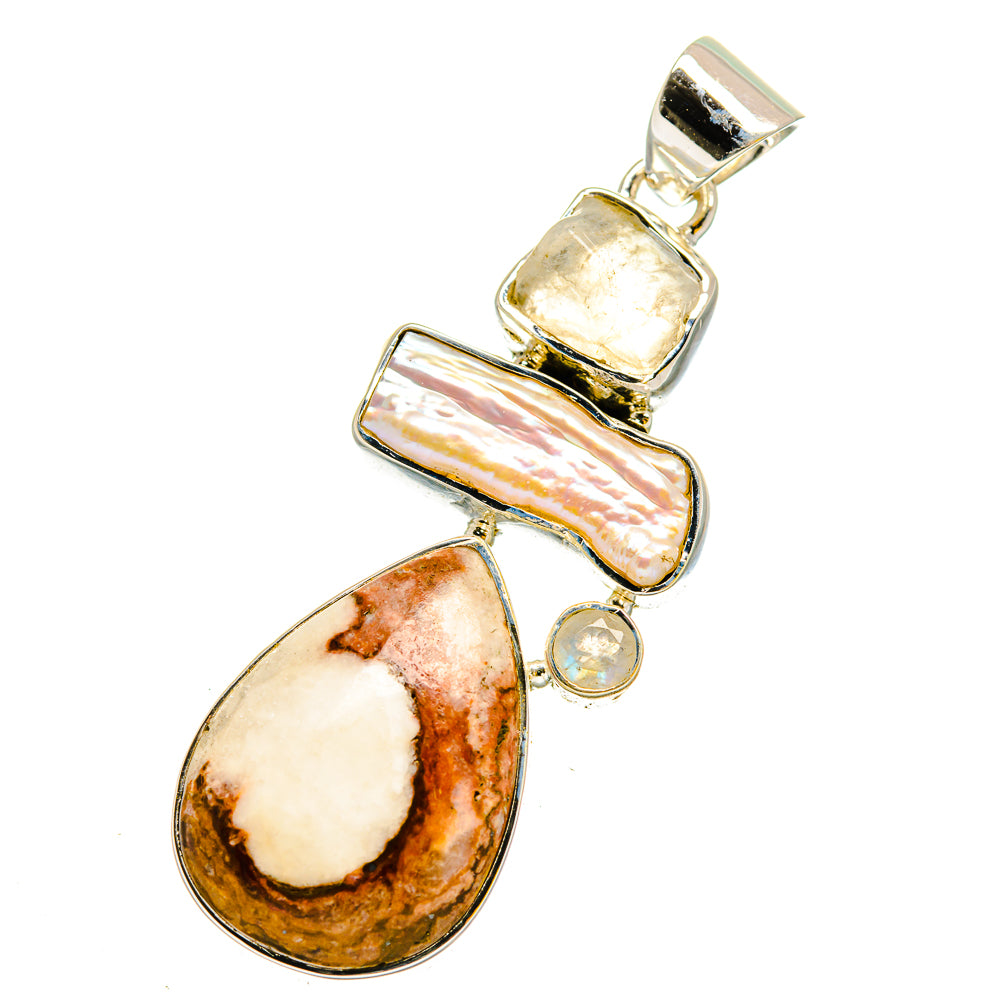 Wild Horse Jasper Pendants handcrafted by Anasilvercos - PD11883