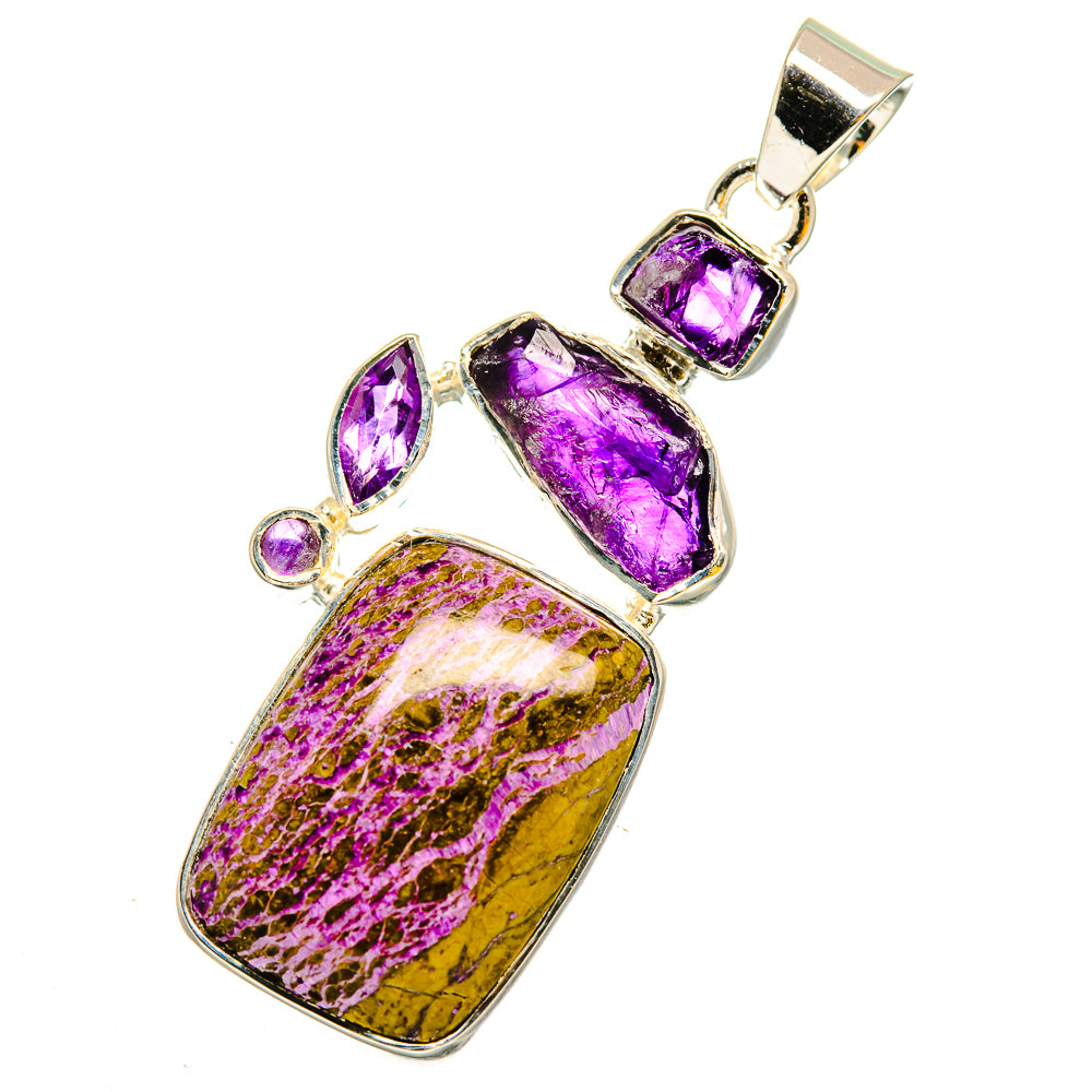 Stichtite Pendants handcrafted by Anasilvercos - PD11884