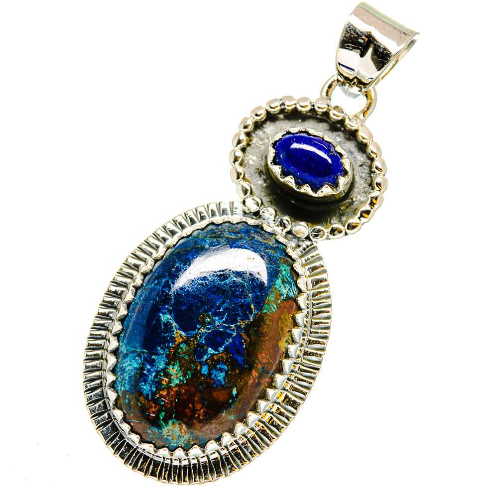 Shattuckite Pendants handcrafted by Anasilvercos - PD11897
