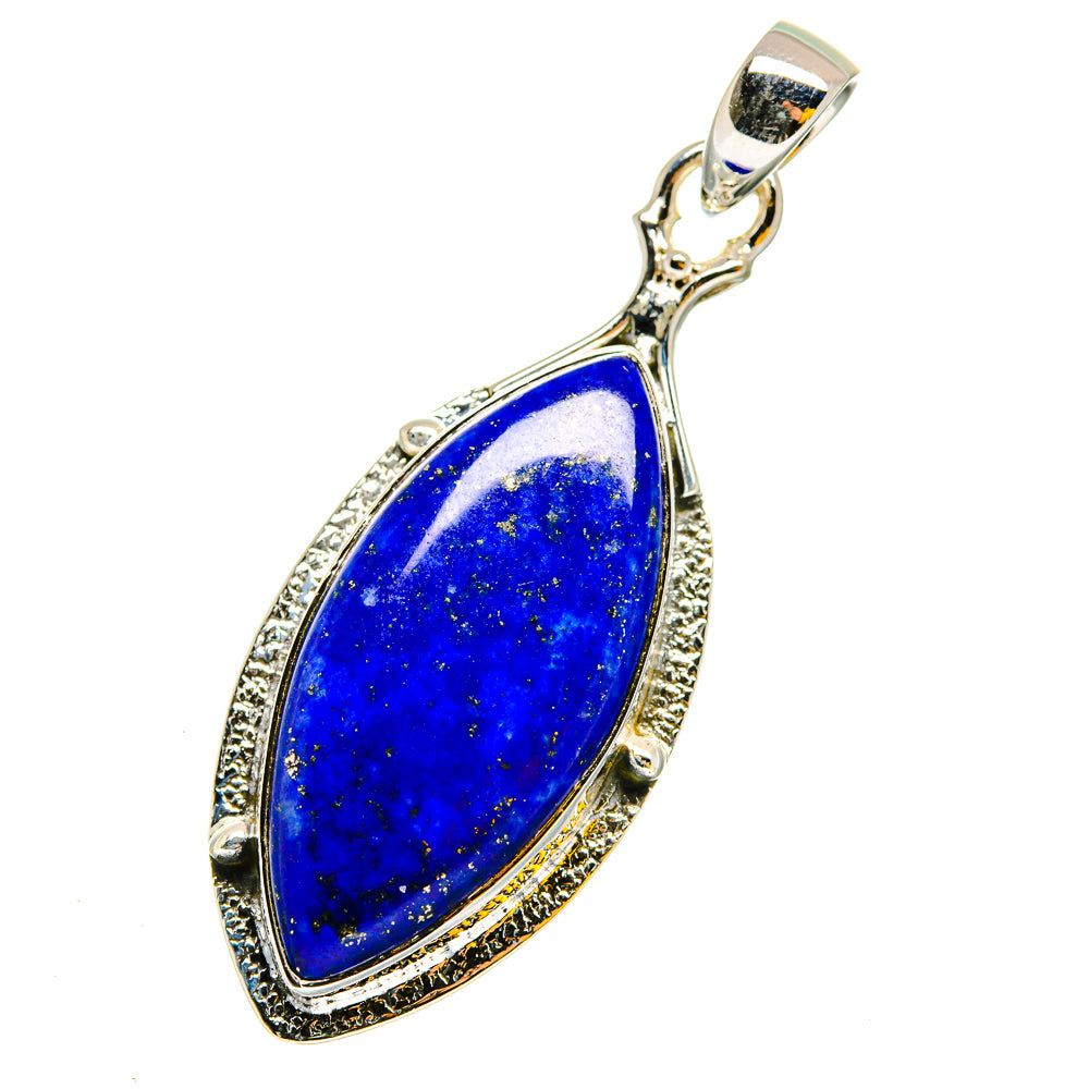Lapis Lazuli Pendants handcrafted by Anasilvercos - PD11907