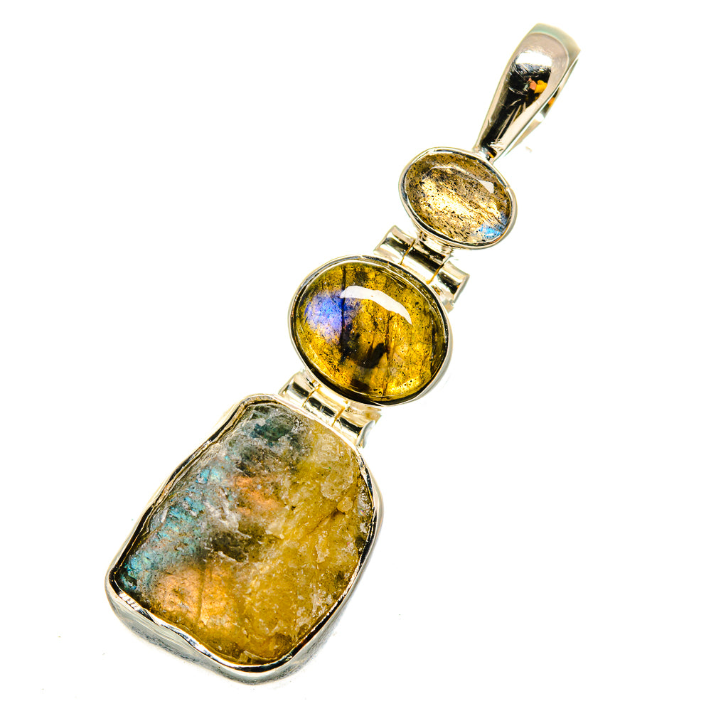 Labradorite Pendants handcrafted by Anasilvercos - PD11916