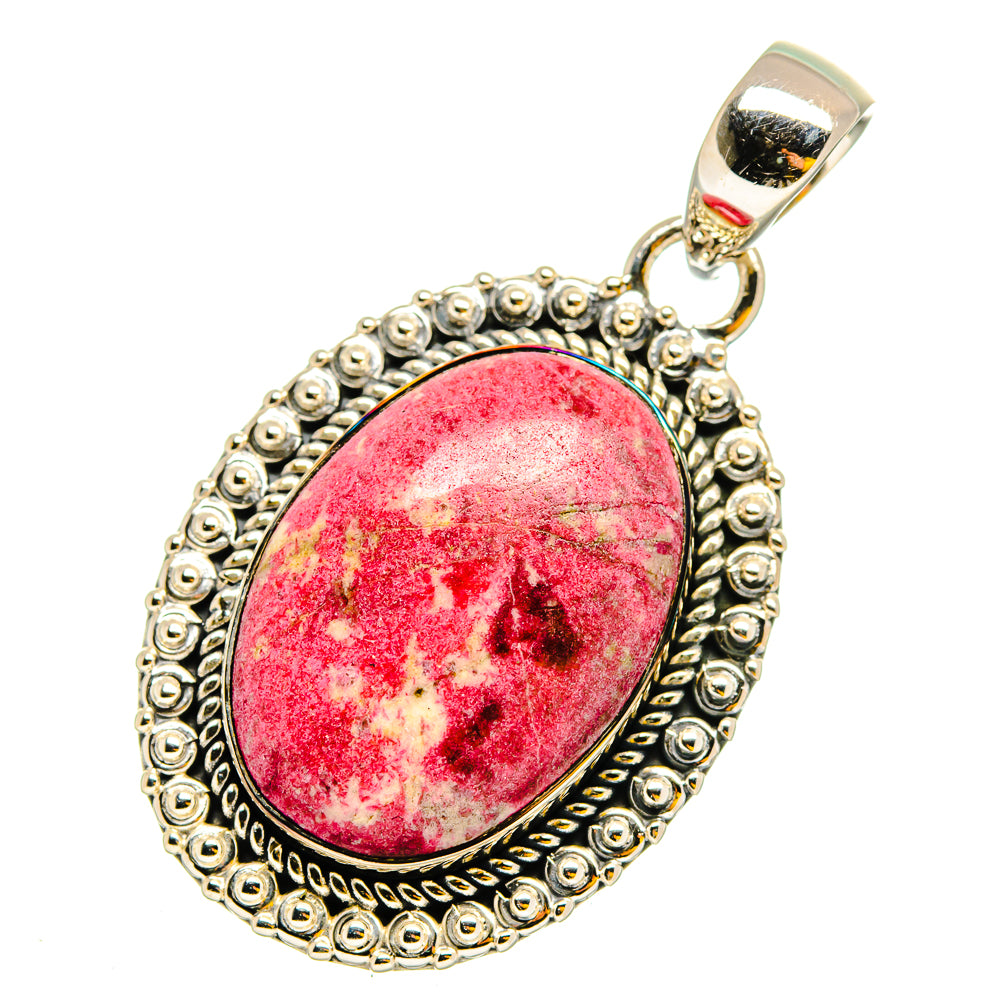 Thulite Pendants handcrafted by Anasilvercos - PD11920