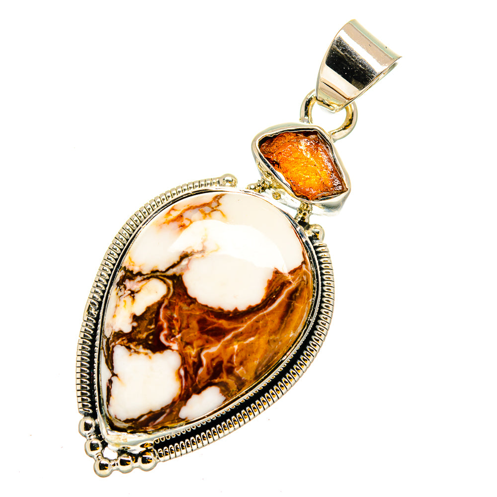 Wild Horse Jasper Pendants handcrafted by Anasilvercos - PD11921