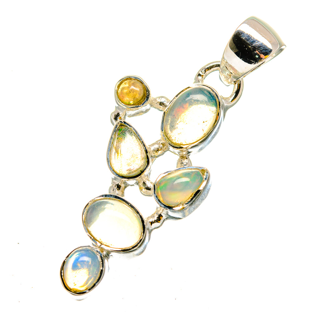 Ethiopian Opal Pendants handcrafted by Anasilvercos - PD11926