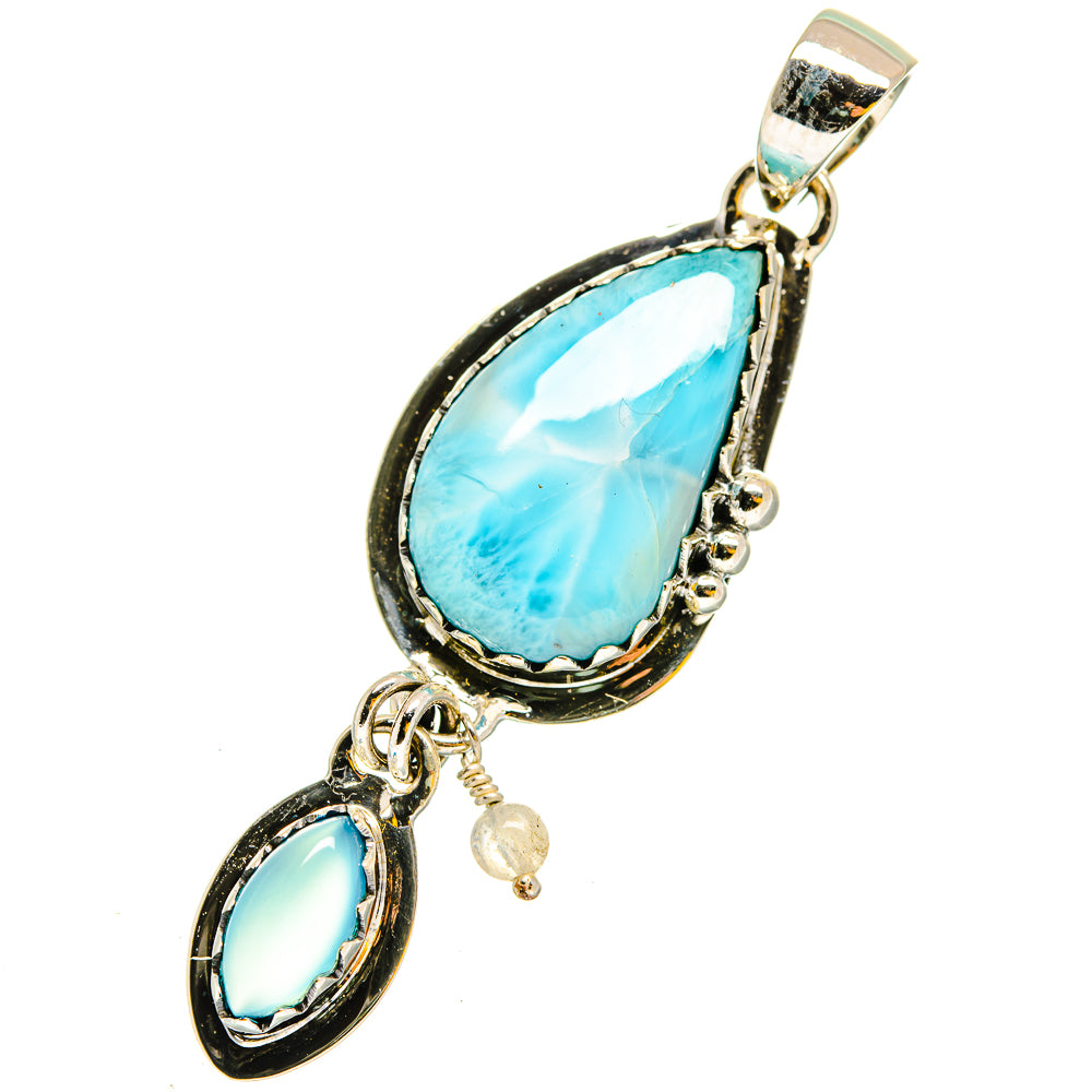Larimar Pendants handcrafted by Anasilvercos - PD11943