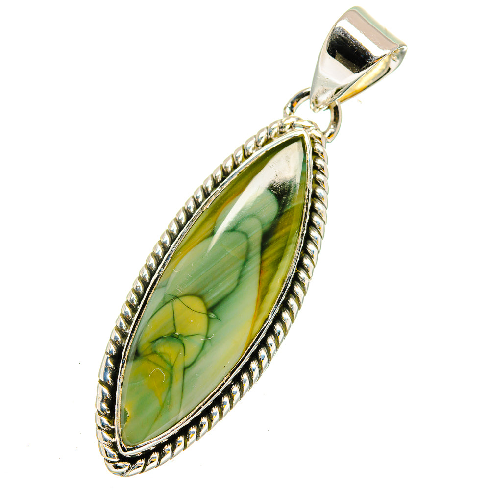 Willow Creek Jasper Pendants handcrafted by Anasilvercos - PD11944