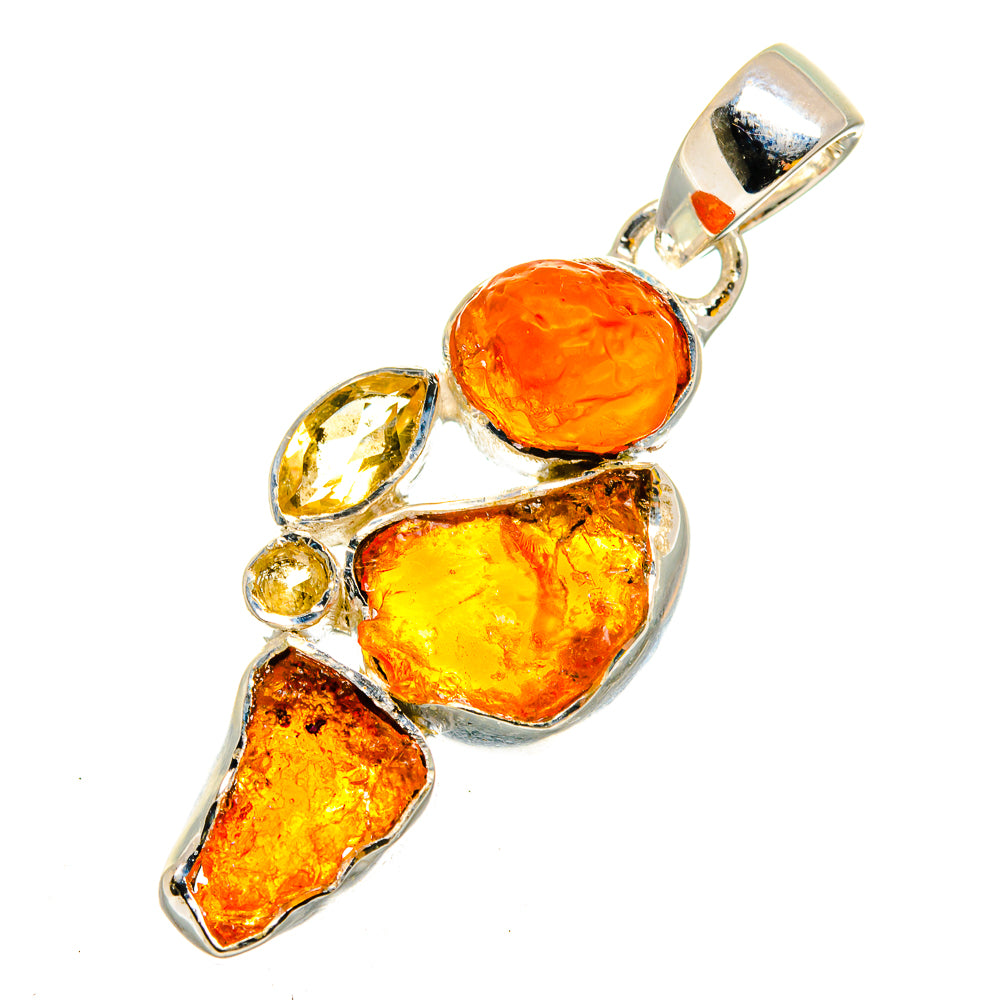 Carnelian Pendants handcrafted by Anasilvercos - PD11953