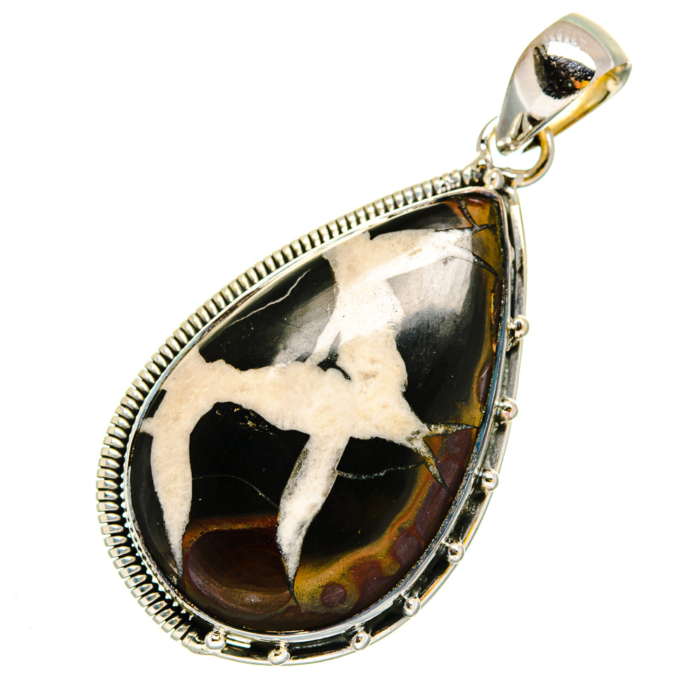 Septarian Geode Pendants handcrafted by Anasilvercos - PD11965