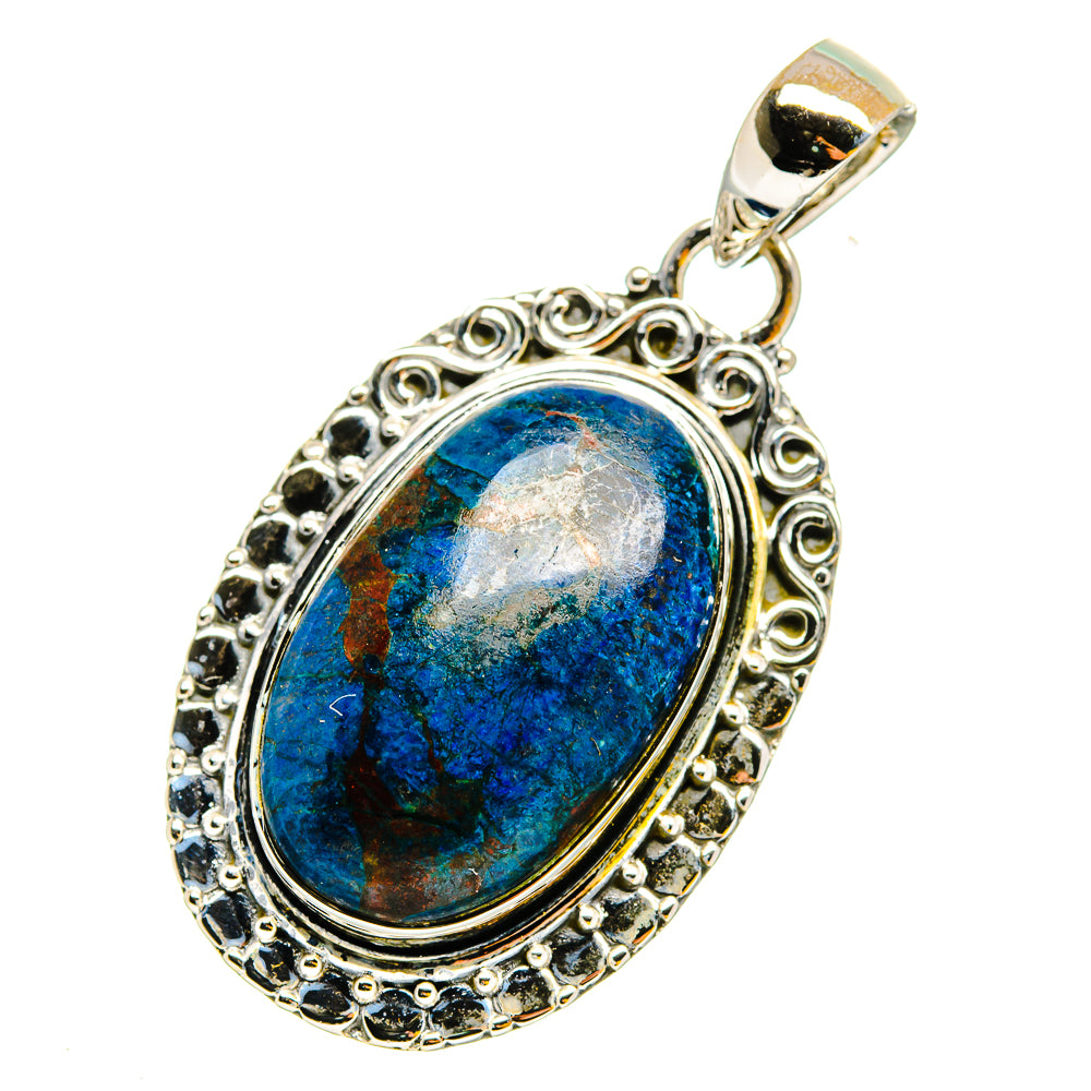 Shattuckite Pendants handcrafted by Anasilvercos - PD11976