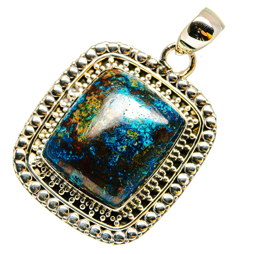 Shattuckite Pendants handcrafted by Anasilvercos - PD11979